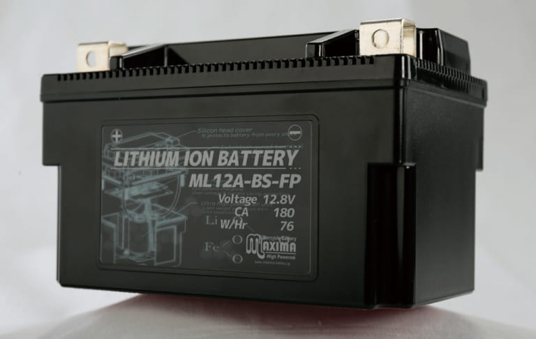 マキシマバッテリー リチウムイオンバッテリー|バイクシーズン直前・最新バッテリーピックアップ×7ブランド