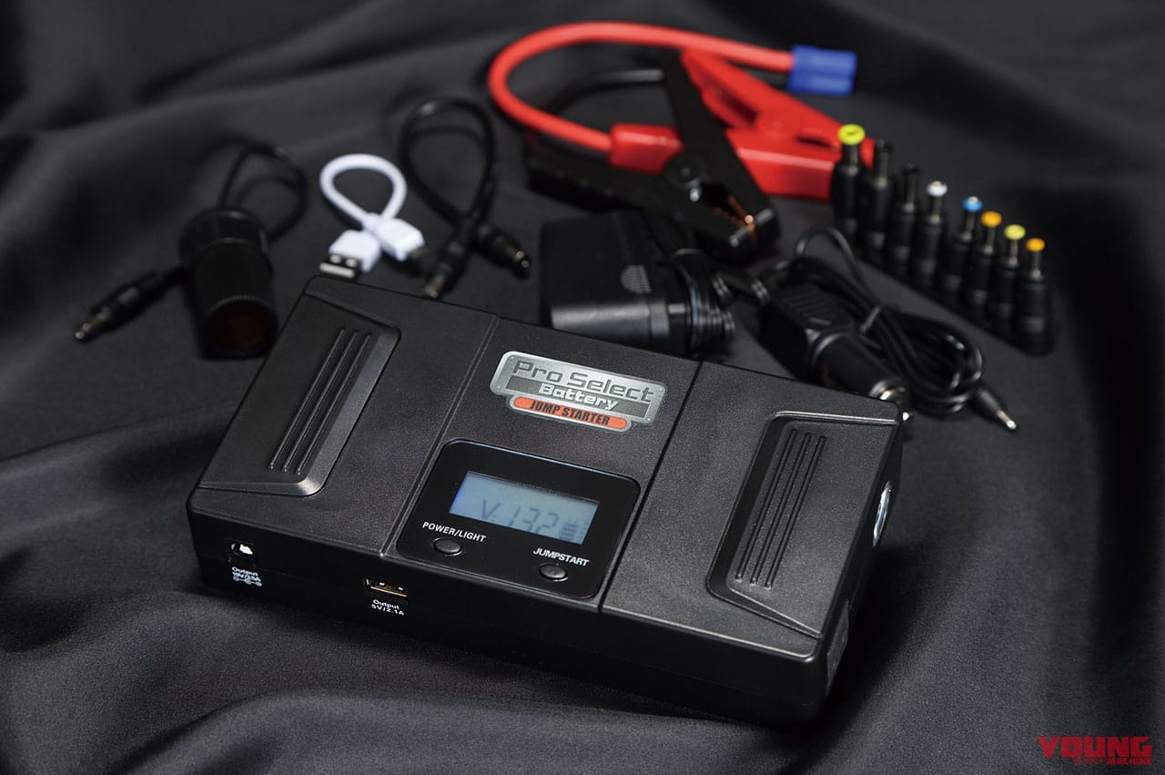 BC 017 パワージャンプスターター|ジャンプスターター機能付きモバイルバッテリー ピックアップ×6ブランド