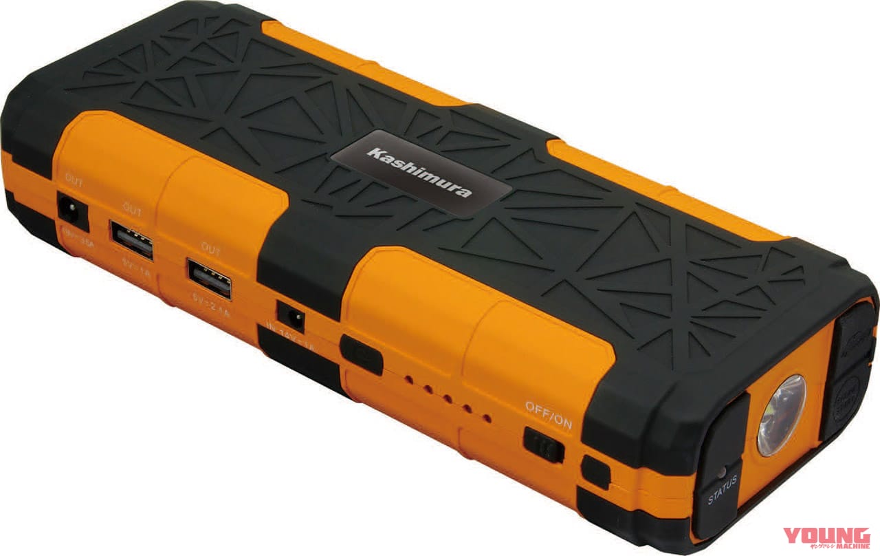 KD-160 ジャンプスターター 12000mAh|ジャンプスターター機能付きモバイルバッテリー ピックアップ×6ブランド