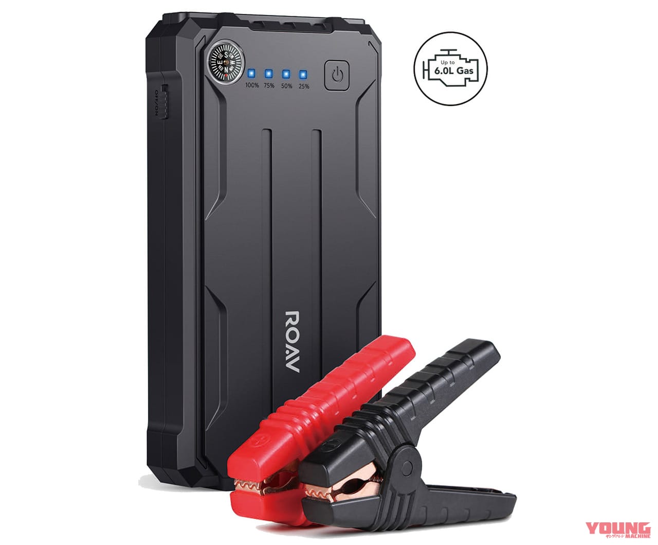 Anker Roav ジャンプスターター Pro|ジャンプスターター機能付きモバイルバッテリー ピックアップ×6ブランド