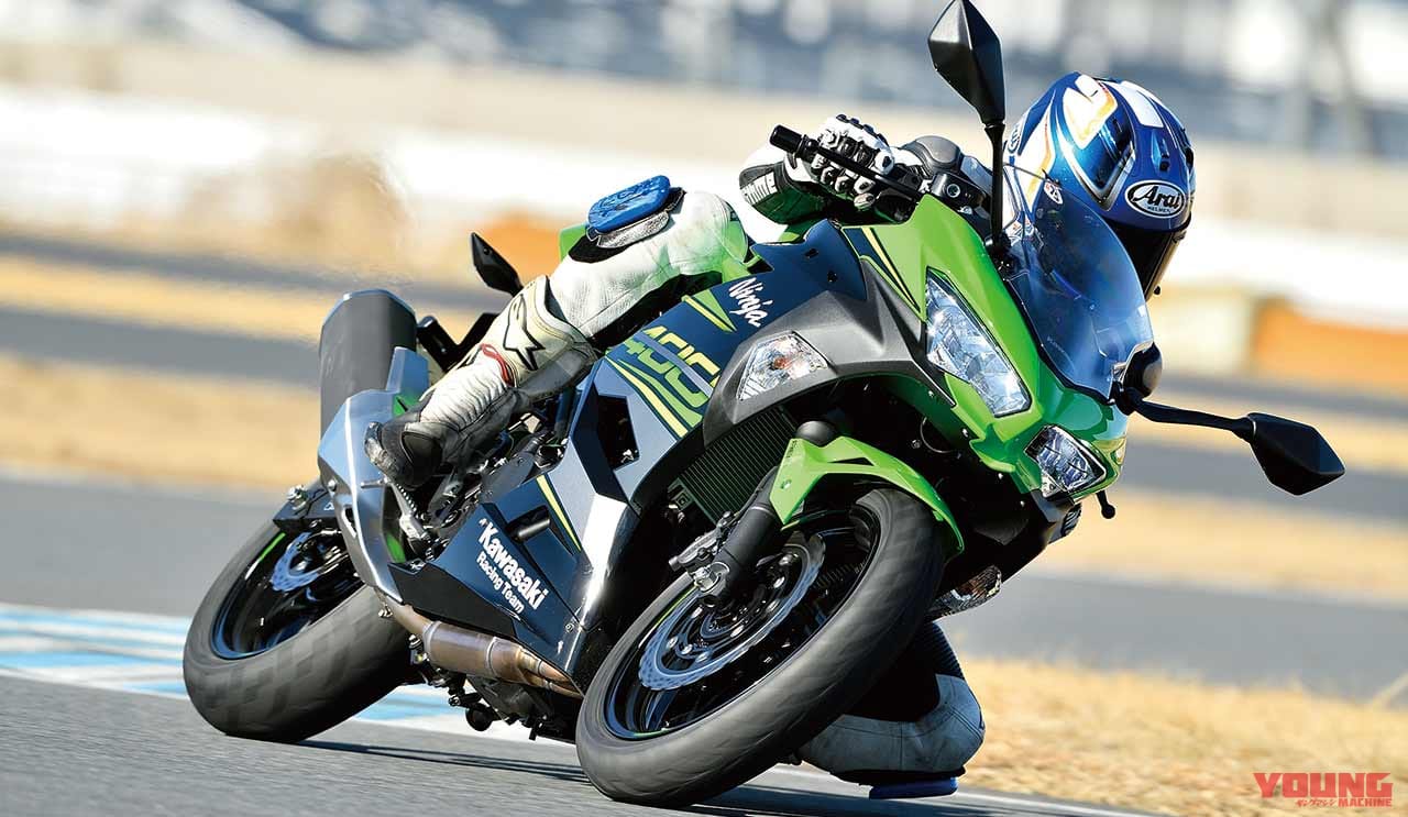 カワサキ Ninja 400/KRTエディション|’19ストリートスポーツ400cc人気バイクランキング【マシン・オブ・ザ・イヤー投票】