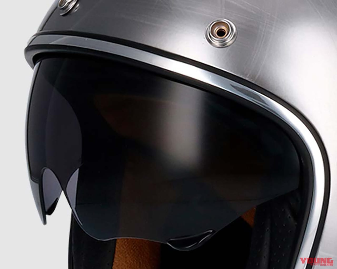 SH235スクラッチドクローム|スペインのヘルメットブランド「SHIRO」国内販売スタート