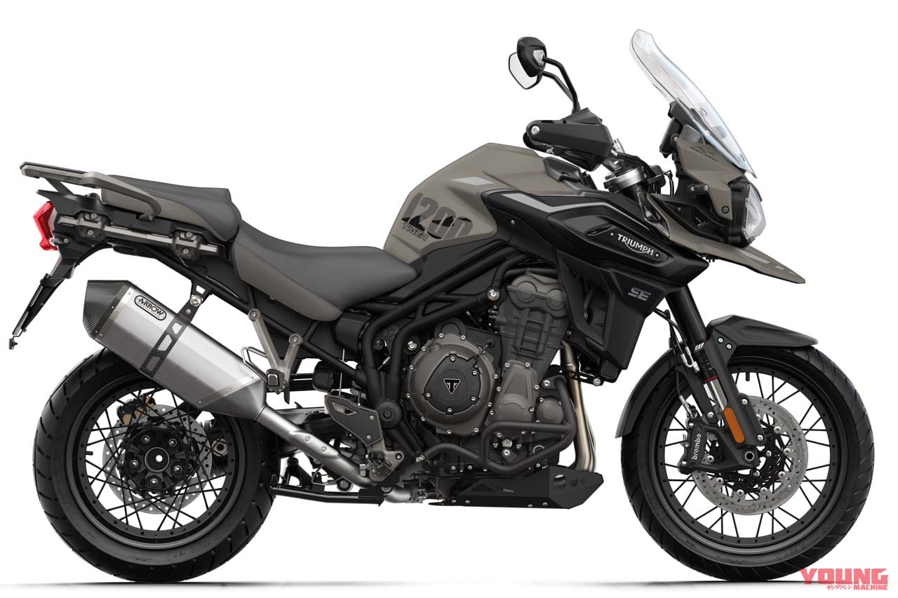 トライアンフ タイガー1200 デザートスペシャルエディション|トライアンフ「タイガー1200 デザートスペシャルエディション」と「ストリートトリプルR ロー」が登場