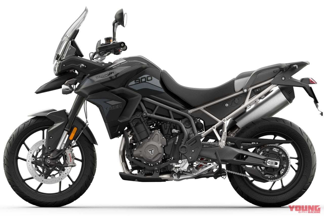 トライアンフ タイガー900 GT/GTプロ、サファイアブラック|ニュータイプ“Tプレーン”3気筒エンジンの新型タイガー900、トライアンフから4月上旬発売