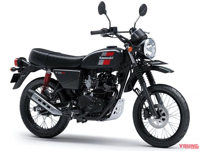 カワサキ インドネシアのW175TR SE|30万円からの軽二輪カフェ&スクランブラー、カワサキ「W175カフェ、W175TR SE」限定入荷