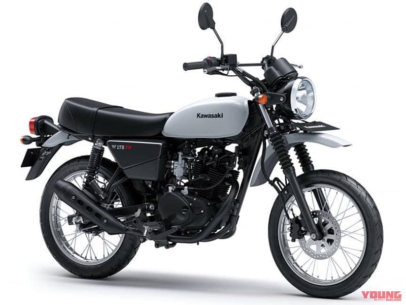 カワサキ インドネシアのW175TR|30万円からの軽二輪カフェ&スクランブラー、カワサキ「W175カフェ、W175TR SE」限定入荷