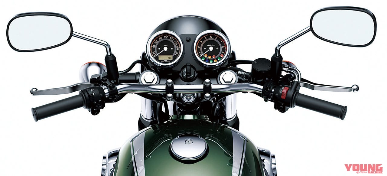 カワサキ W800|’20新車バイク総覧〈大型ヘリテイジ|国産車#2/4〉カワサキ