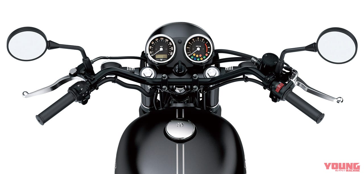 カワサキ W800 STREET|’20新車バイク総覧〈大型ヘリテイジ|国産車#2/4〉カワサキ