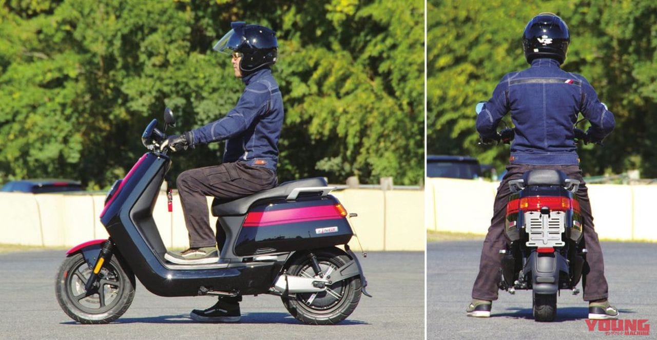 電動バイクXEAM「niu N-GT」ライディングポジション|キビキビ走る!スマホアクセサリメーカーが放つ電動バイク「niu N-GT」試乗レポート