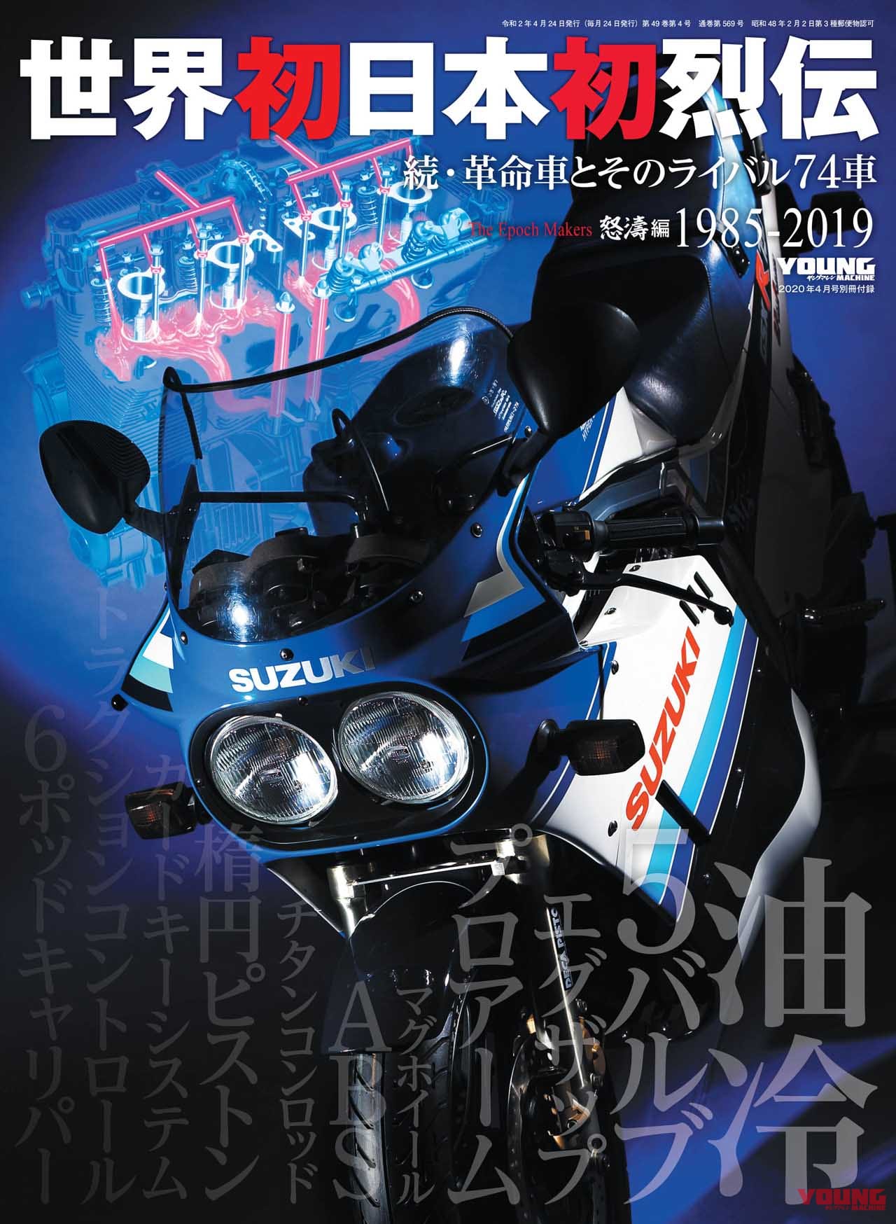 ヤングマシン2020年4月号|ヤングマシン2020年4月号の見どころ【’20-’21 新車特報】CBR1000RR-Rはマジで世界最速だ!