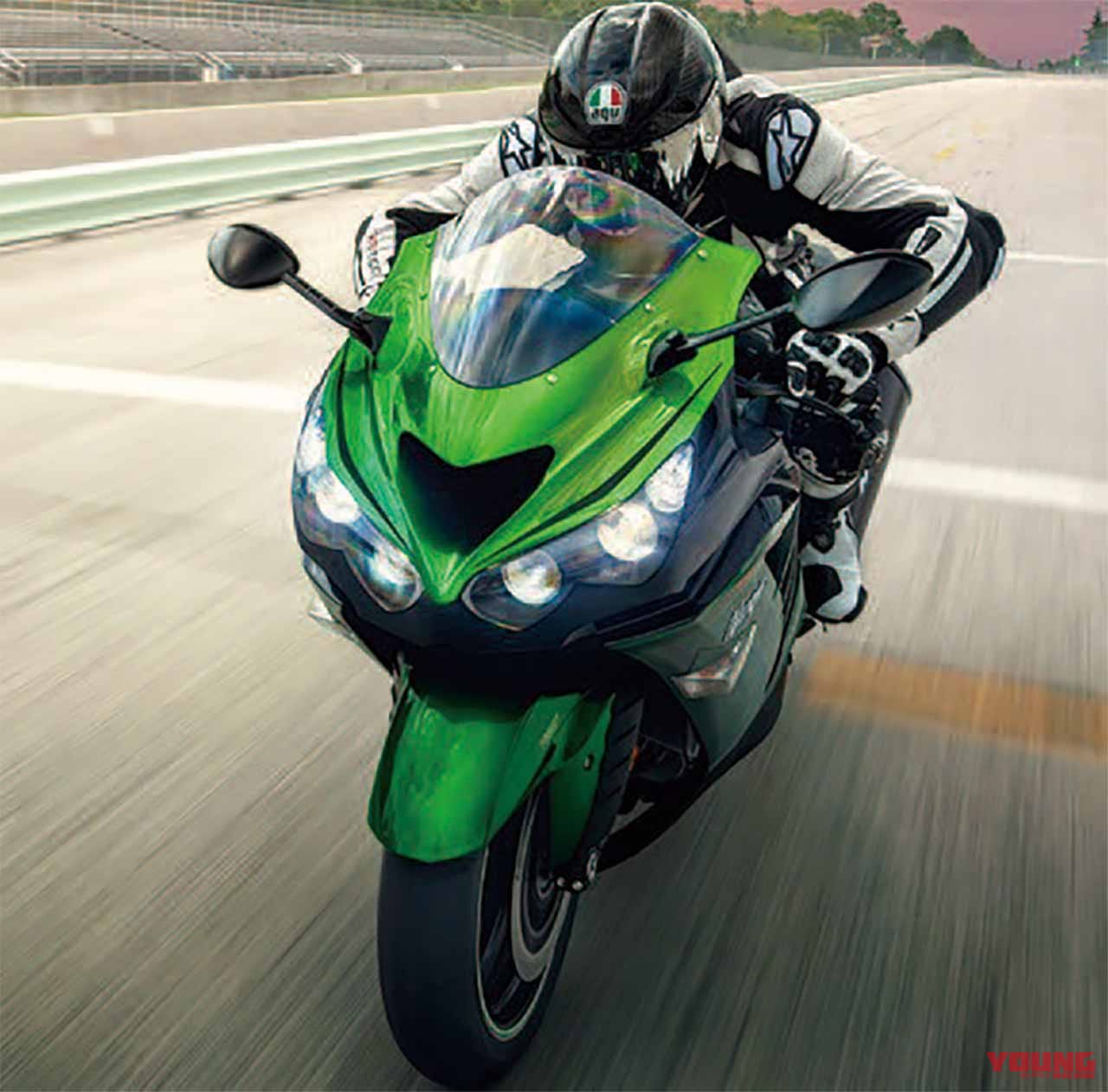 カワサキ ZX-14R|’19ストリートスポーツ海外モデルの人気ランキング【マシン・オブ・ザ・イヤー投票】