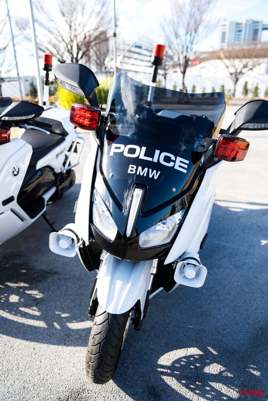 BMW C evolution 白バイ仕様|警視庁に史上初、外国車の電動スクーター白バイが誕生!「BMW C evolution」納入