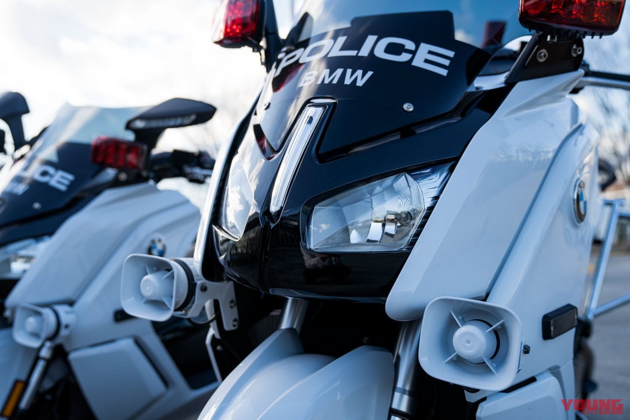 BMW C evolution 白バイ仕様|警視庁に史上初、外国車の電動スクーター白バイが誕生!「BMW C evolution」納入