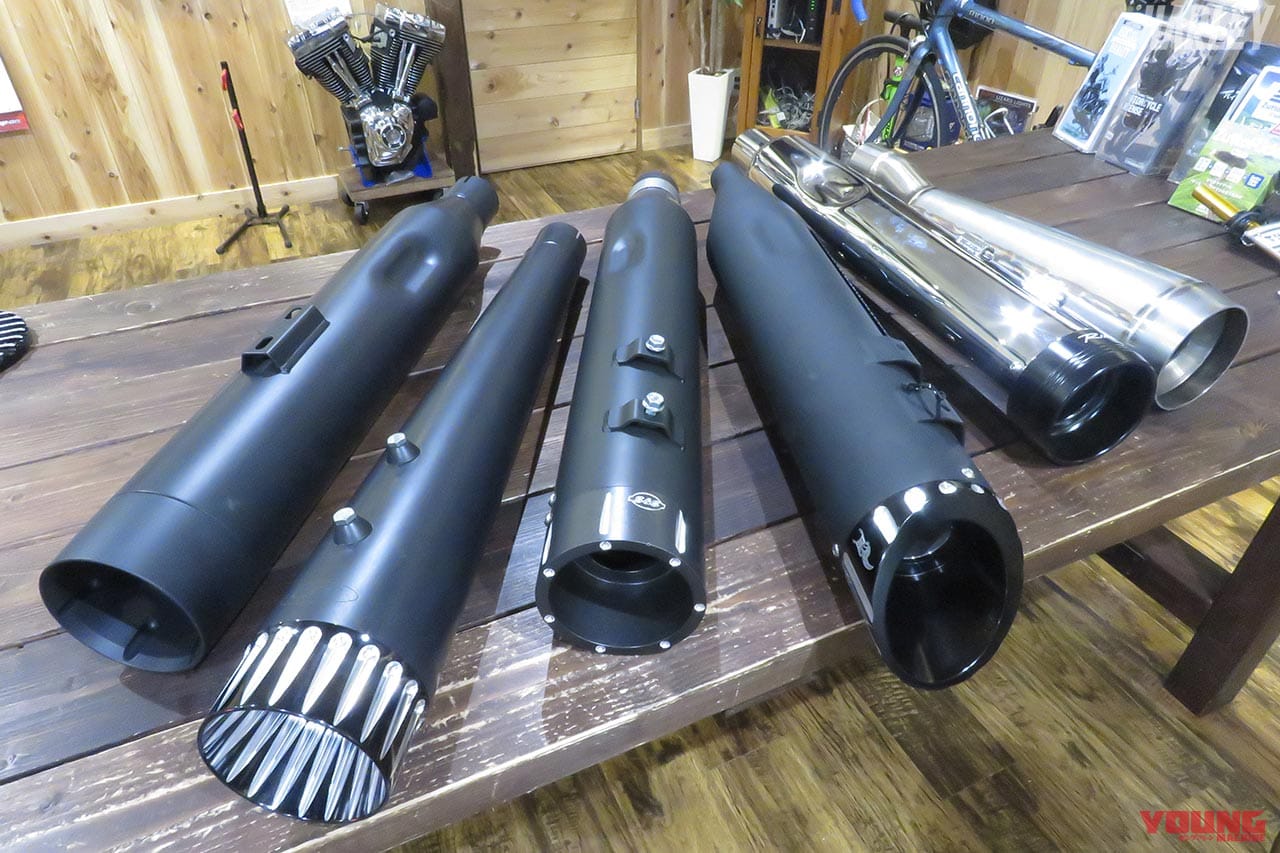 レンタルマフラーのラインナップ|ハーレーのマフラーをレンタルできる!?【フォレストウィング|厳選ショップガイド】