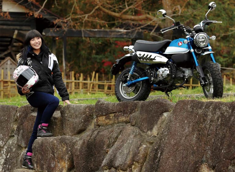 '19ホンダモンキー125 岡崎静夏インプレッション|’19ホンダモンキー125詳細解説【レーシング女子・岡崎静夏の試乗インプレ、その前に】