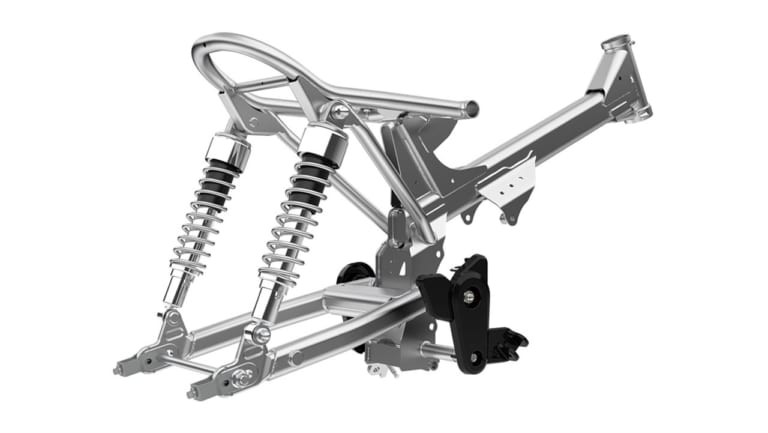 '19ホンダモンキー125 フレーム&スイングアーム|’19ホンダモンキー125詳細解説【レーシング女子・岡崎静夏の試乗インプレ、その前に】