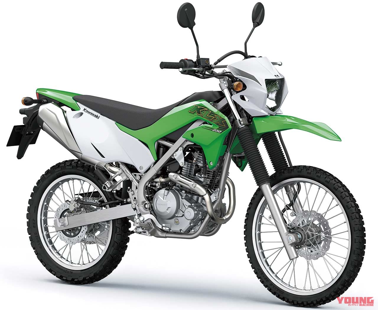 カワサキ KLX230|’20新車バイク総覧〈150〜250cc車検レス|国産車#2/5〉カワサキ