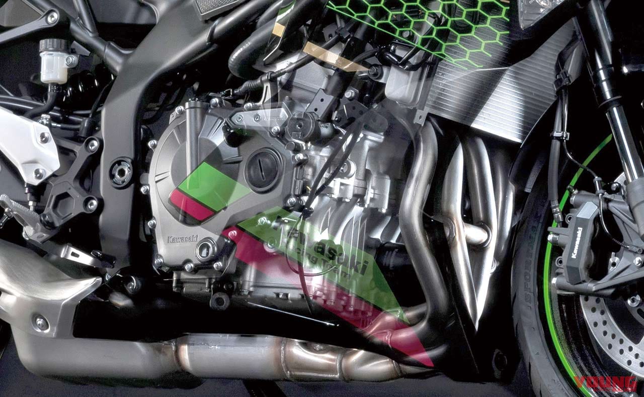 |’20カワサキ Ninja ZX-25Rエンジン解説【250直4で45ps超え!?】
