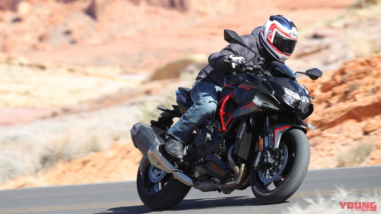 |カワサキZの最上級「Z H2」過給機付きモンスターネイキッド、試乗インプレッション