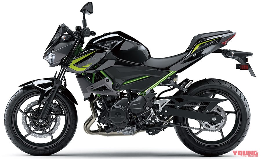 カワサキ Z250|’20新車バイク総覧〈150〜250cc車検レス|国産車#2/5〉カワサキ