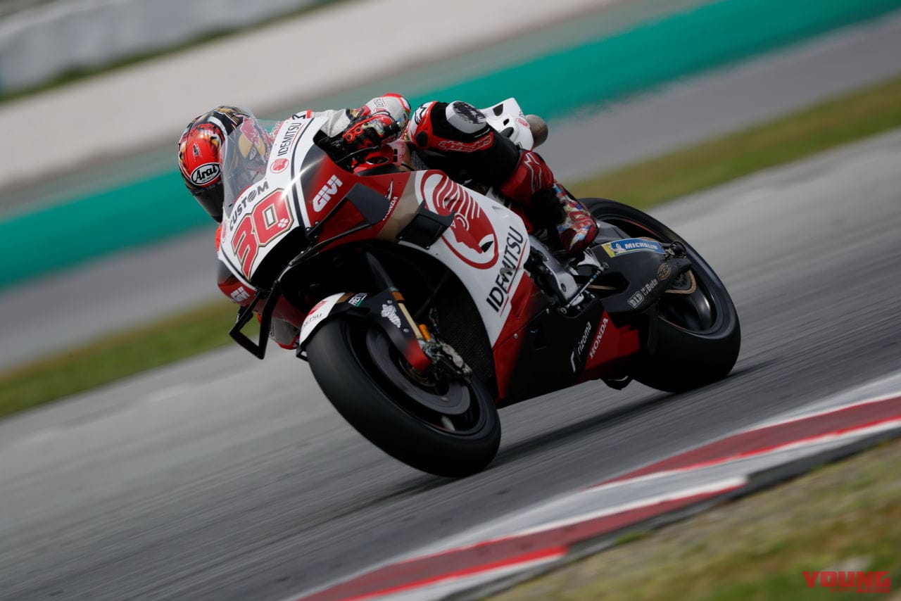 RC213Vを走らせる中上貴晶|ニューマシンを得たファビオ・クアルタラロが連日のトップタイム!