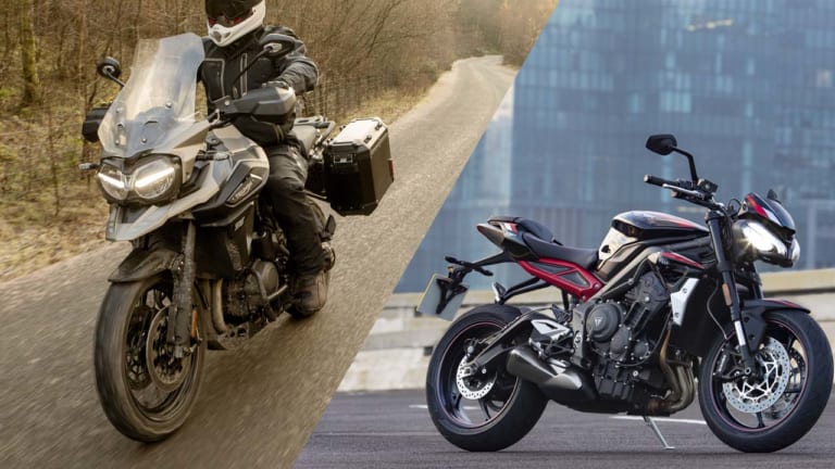 トライアンフ、タイガー1200デザートスペシャルエディションとストリートトリプルRロー|トライアンフ「タイガー1200 デザートスペシャルエディション」と「ストリートトリプルR ロー」が登場