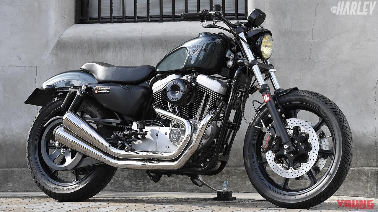 |最新エアショックで武装したトランプ ロードスター【ハーレーカスタムトレンドNEWS】
