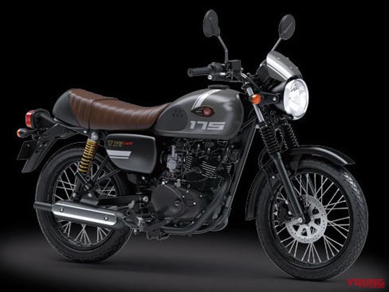 カワサキ インドネシアのW175カフェ|30万円からの軽二輪カフェ&スクランブラー、カワサキ「W175カフェ、W175TR SE」限定入荷
