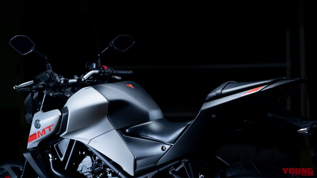 ヤマハ MT-25 ABS/MT-03 ABS ディテール|2020年新型ヤマハ「MT-25、MT-03」が登場! YZF-R25譲りの倒立フォークとLEDフェイス