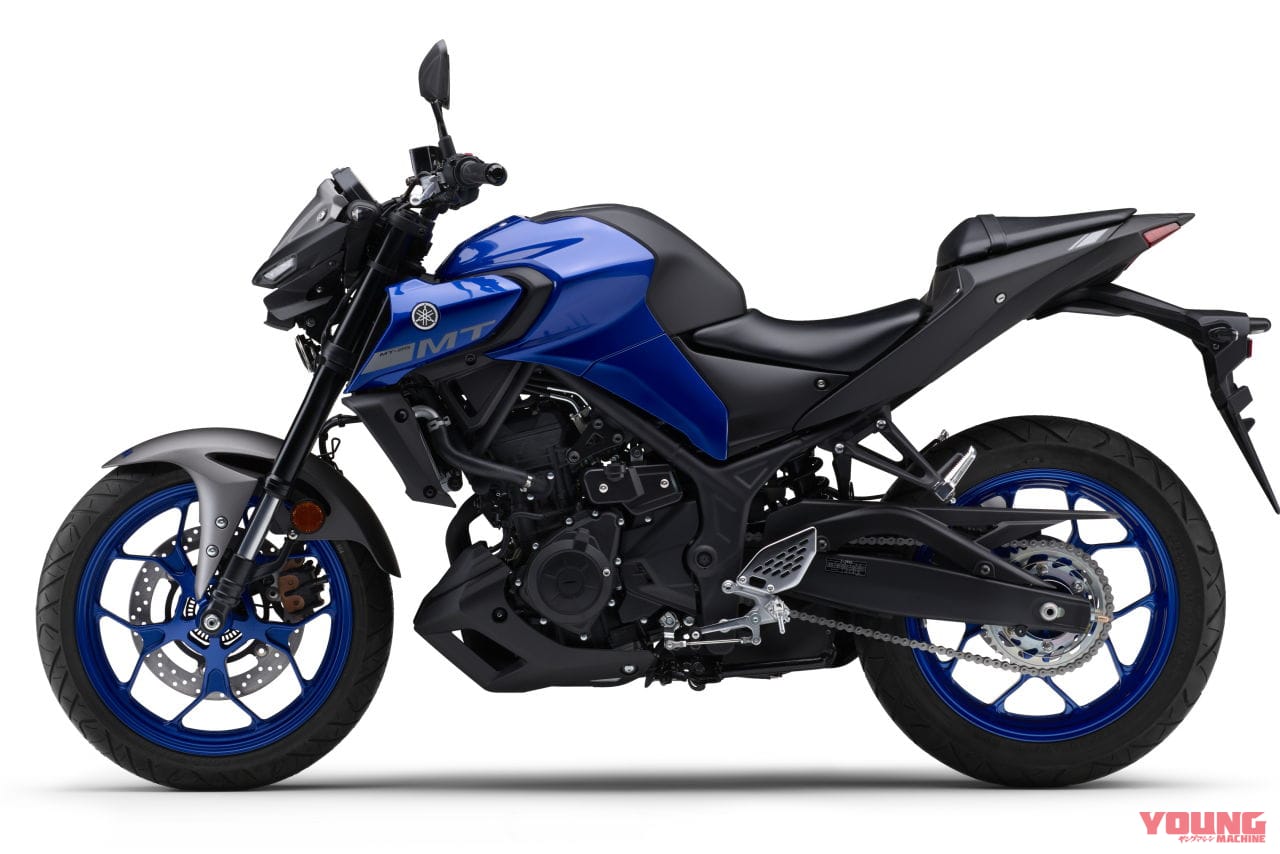 年新型ヤマハ Mt 25 Mt 03 が登場 Yzf R25譲りの倒立フォークとledフェイス Webヤングマシン 最新バイク情報 年新型ヤマハ Mt 25 Mt 03 が登場 Yzf R25譲りの倒立フォークとledフェイス Webヤングマシン 最新バイク情報