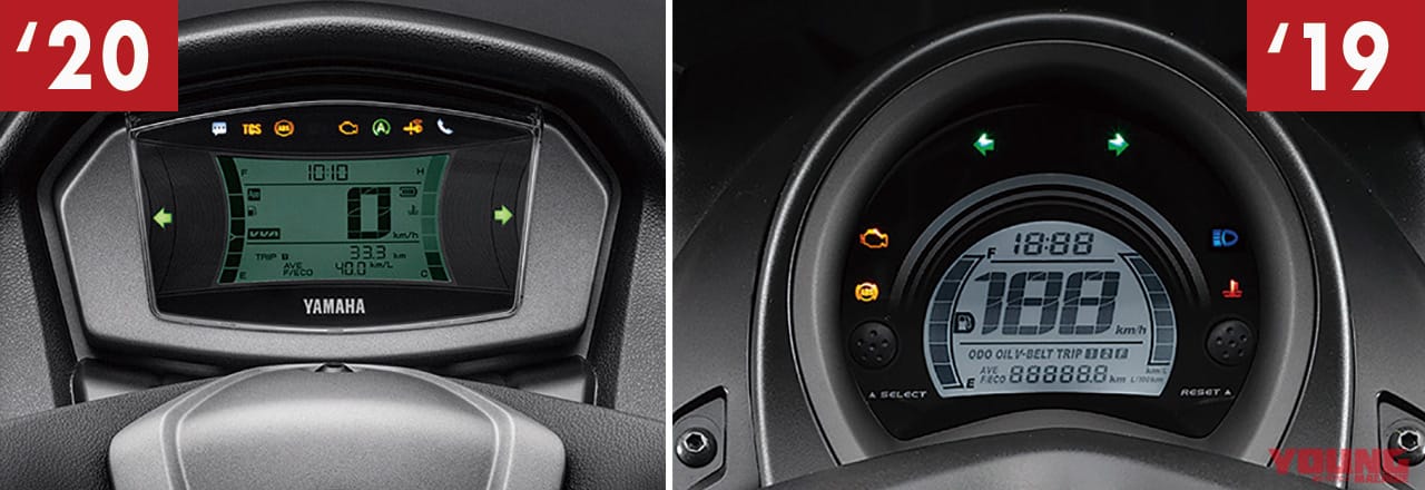 ヤマハ NMAX155|’20新車バイク総覧〈車検レス&400ccミドルスクーター|国産車#2/2〉ヤマハ/スズキ