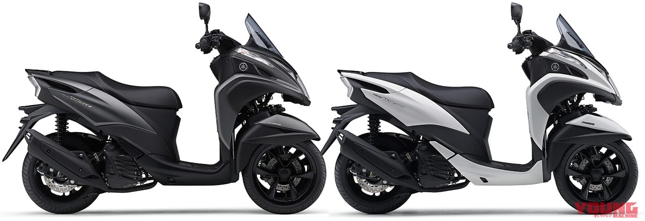 ヤマハ トリシティ155|’20新車バイク総覧〈車検レス&400ccミドルスクーター|国産車#2/2〉ヤマハ/スズキ