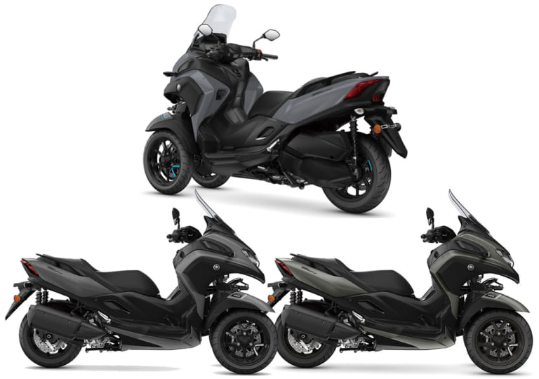 ヤマハ トリシティ300|’20新車バイク総覧〈車検レス&400ccミドルスクーター|国産車#2/2〉ヤマハ/スズキ