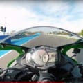 映像公開! ニンジャZX-25Rが疾走、メーター読みでは6速1万6000回転で162km/hだ!!