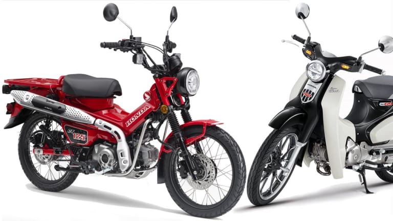 ホンダCT125ハンターカブとスーパーカブC125|【映像】CT125ハンターカブはどんな乗り味? スーパーカブC125とスペック比較で予想してみる