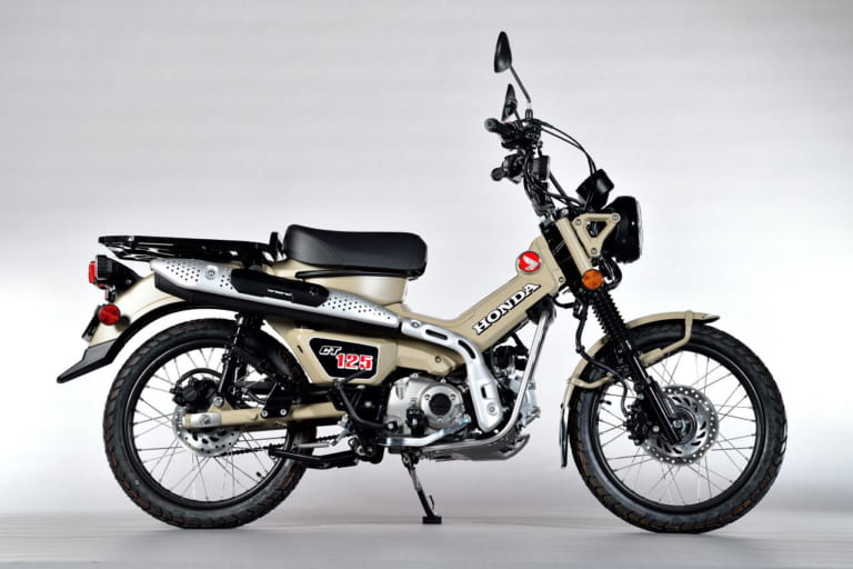 HONDA CT125 ハンターカブ|【映像】CT125ハンターカブはどんな乗り味? スーパーカブC125とスペック比較で予想してみる
