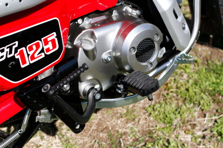 CT125ハンターカブのエンジン|【映像】CT125ハンターカブはどんな乗り味? スーパーカブC125とスペック比較で予想してみる