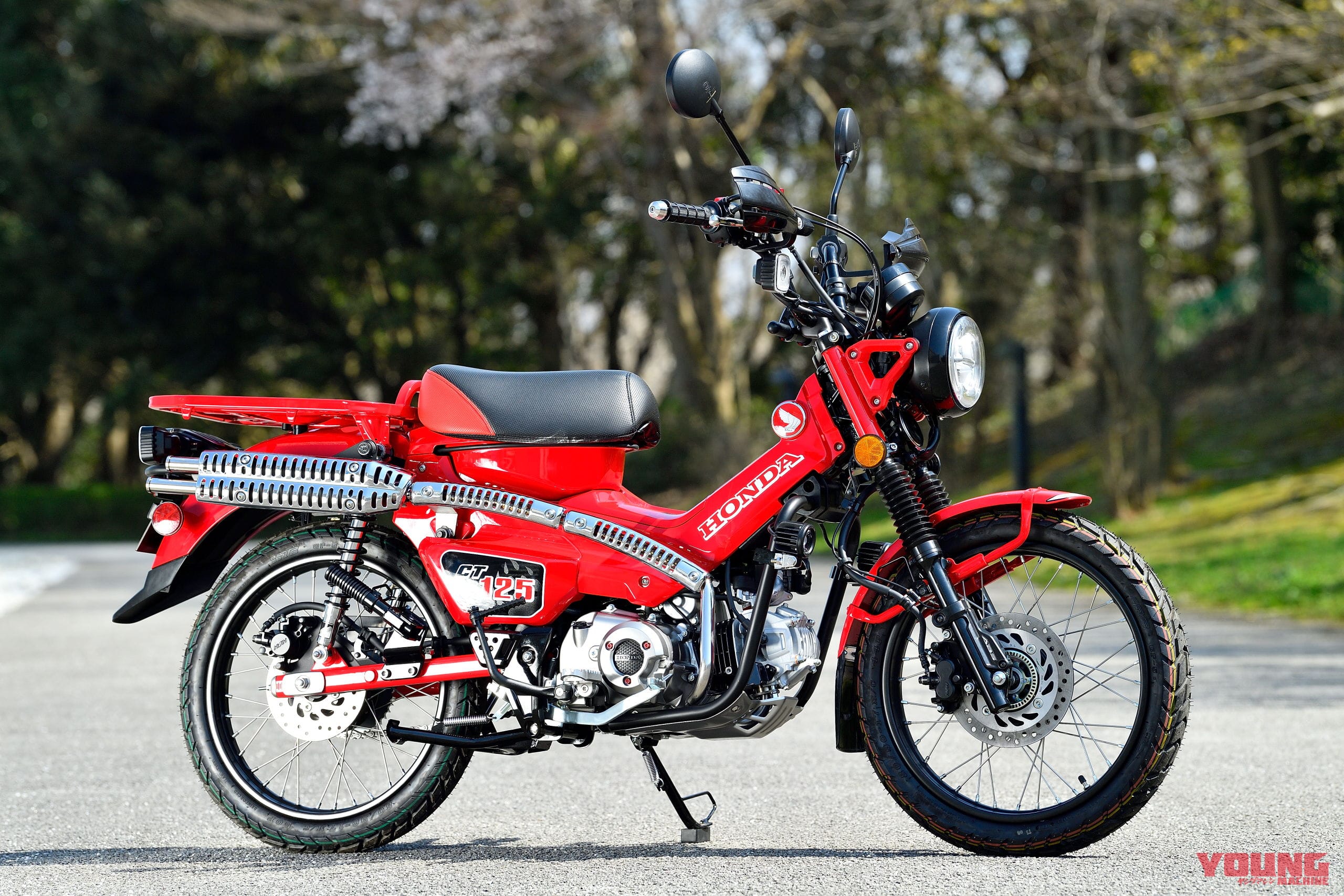 Ct125ハンターカブとクロスカブ110は何が違う スペック比較 カスタム車の可能性を探る Webヤングマシン 最新バイク情報 Ct125ハンターカブとクロスカブ110は何が違う スペック比較 カスタム車の可能性を探る Webヤングマシン 最新バイク情報