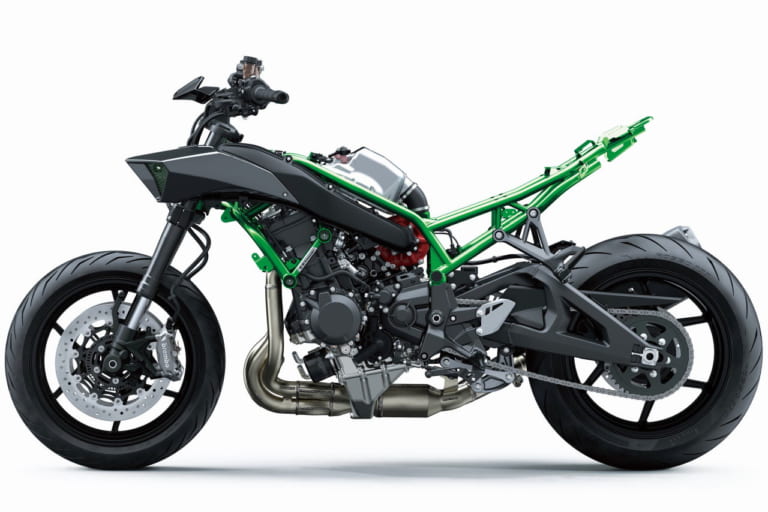カワサキ エンジン　1000cc ほぼ未使用 H2 Kawasaki カワサキエンジンに見る、その大胆な発想と堅実な取り組み