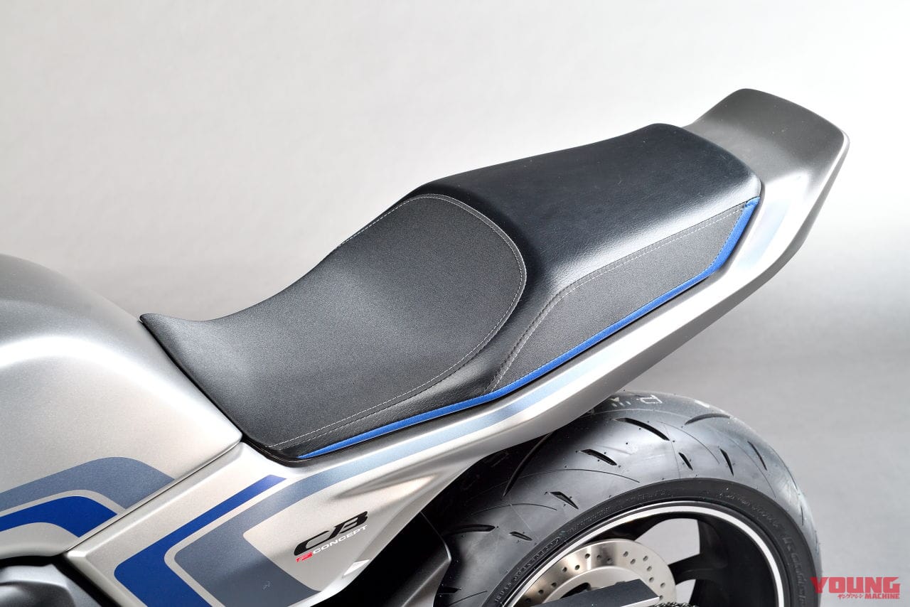 ホンダCB-F コンセプト|【映像×2】Z900RSとガチンコ勝負! よみがえるスペンサー仕様「CB-F コンセプト」が世界初公開