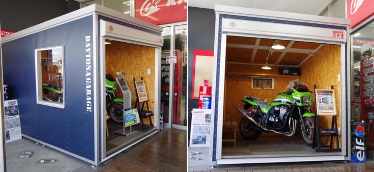 デイトナのモーターサイクルガレージ|ガレージこそ盗難対策の決め手、自分だけの城にもなる!