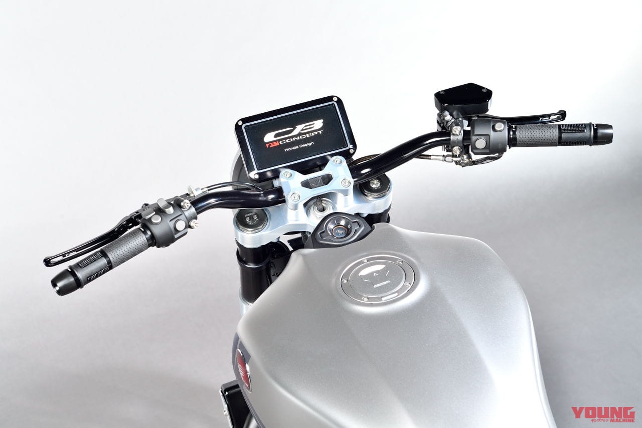 ホンダCB-F コンセプト|【映像×2】Z900RSとガチンコ勝負! よみがえるスペンサー仕様「CB-F コンセプト」が世界初公開