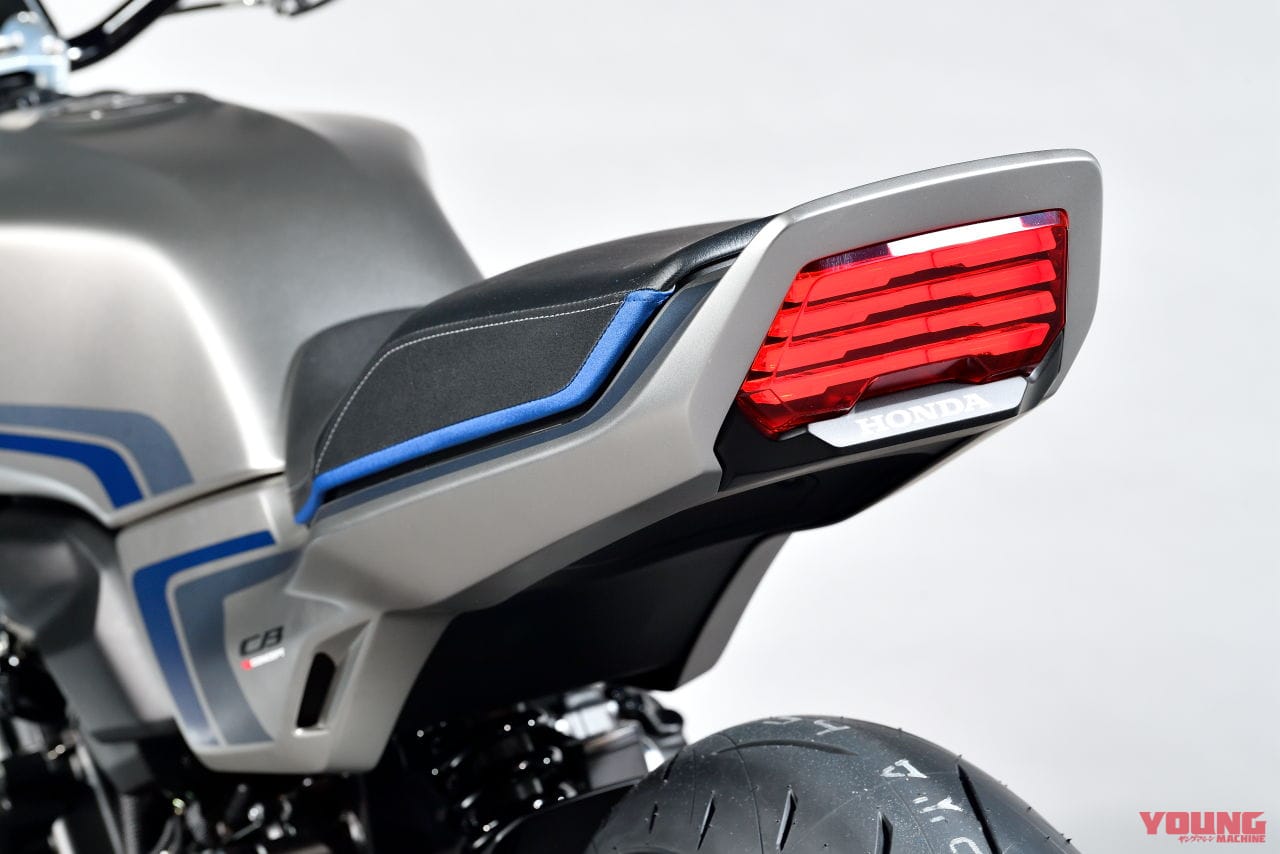 ホンダCB-F コンセプト|【映像×2】Z900RSとガチンコ勝負! よみがえるスペンサー仕様「CB-F コンセプト」が世界初公開