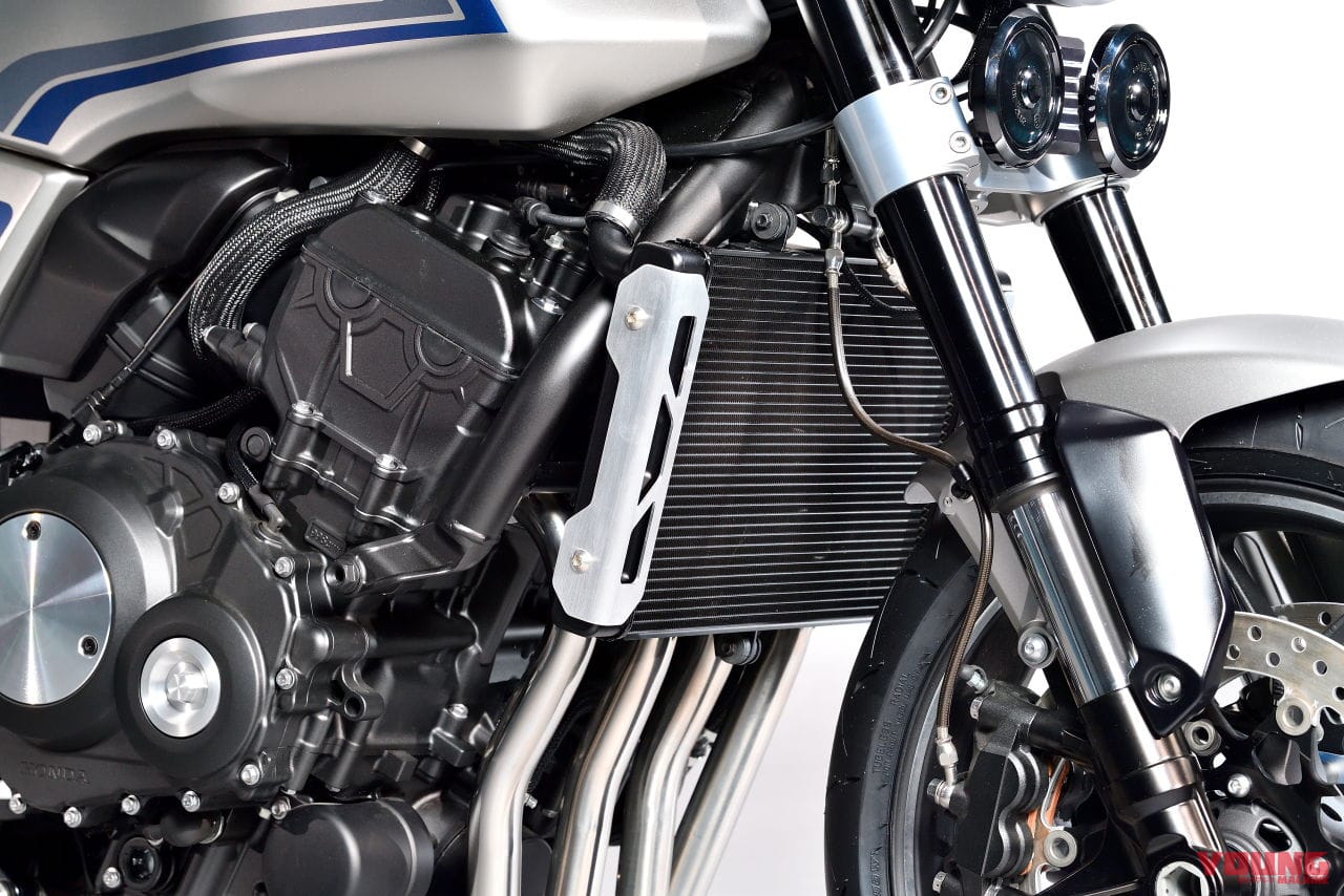 ホンダCB-F コンセプト|【映像×2】Z900RSとガチンコ勝負! よみがえるスペンサー仕様「CB-F コンセプト」が世界初公開