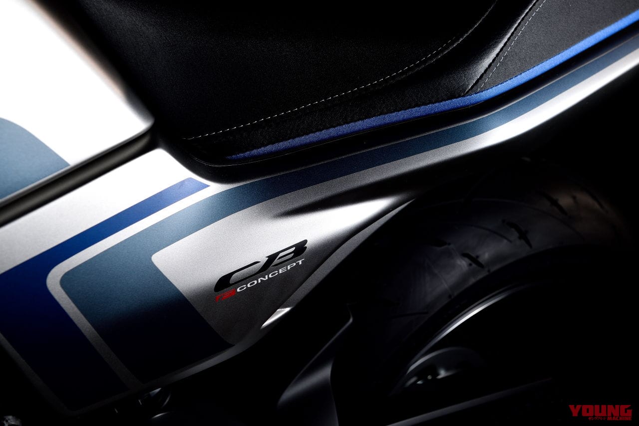 ホンダCB-F コンセプト|【映像×2】Z900RSとガチンコ勝負! よみがえるスペンサー仕様「CB-F コンセプト」が世界初公開