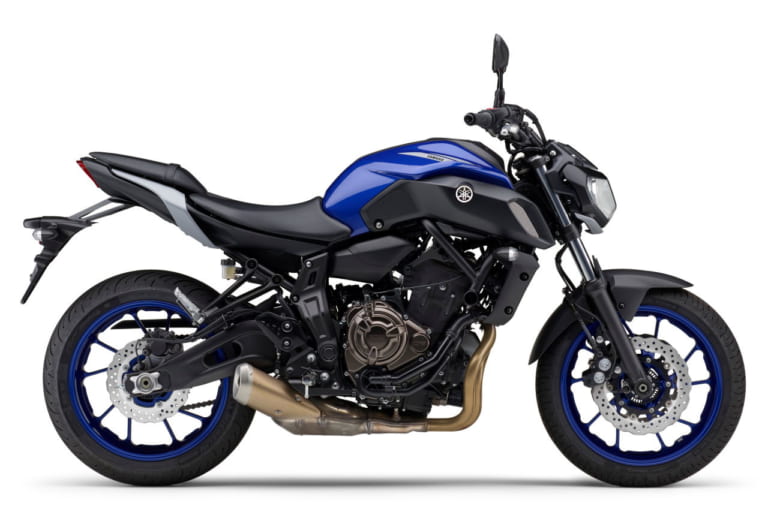 ヤマハ「MT-10、MT-07」2020年モデル新色のブルーが登場、“R”イメージ