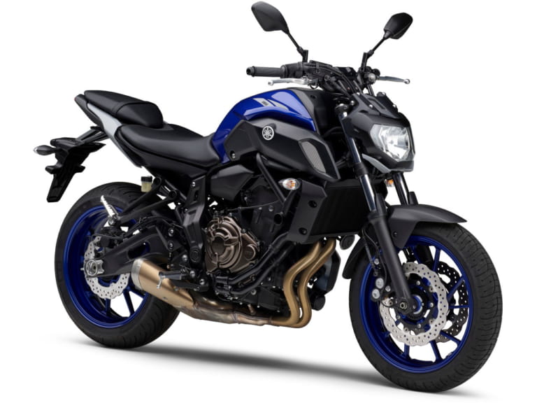 ヤマハ「MT-10、MT-07」2020年モデル新色のブルーが登場、“R”イメージ