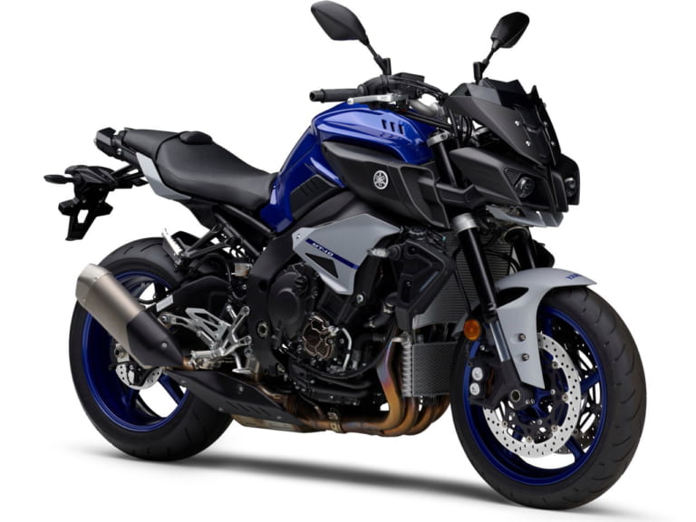 ヤマハ「MT-10、MT-07」2020年モデル新色のブルーが登場、“R