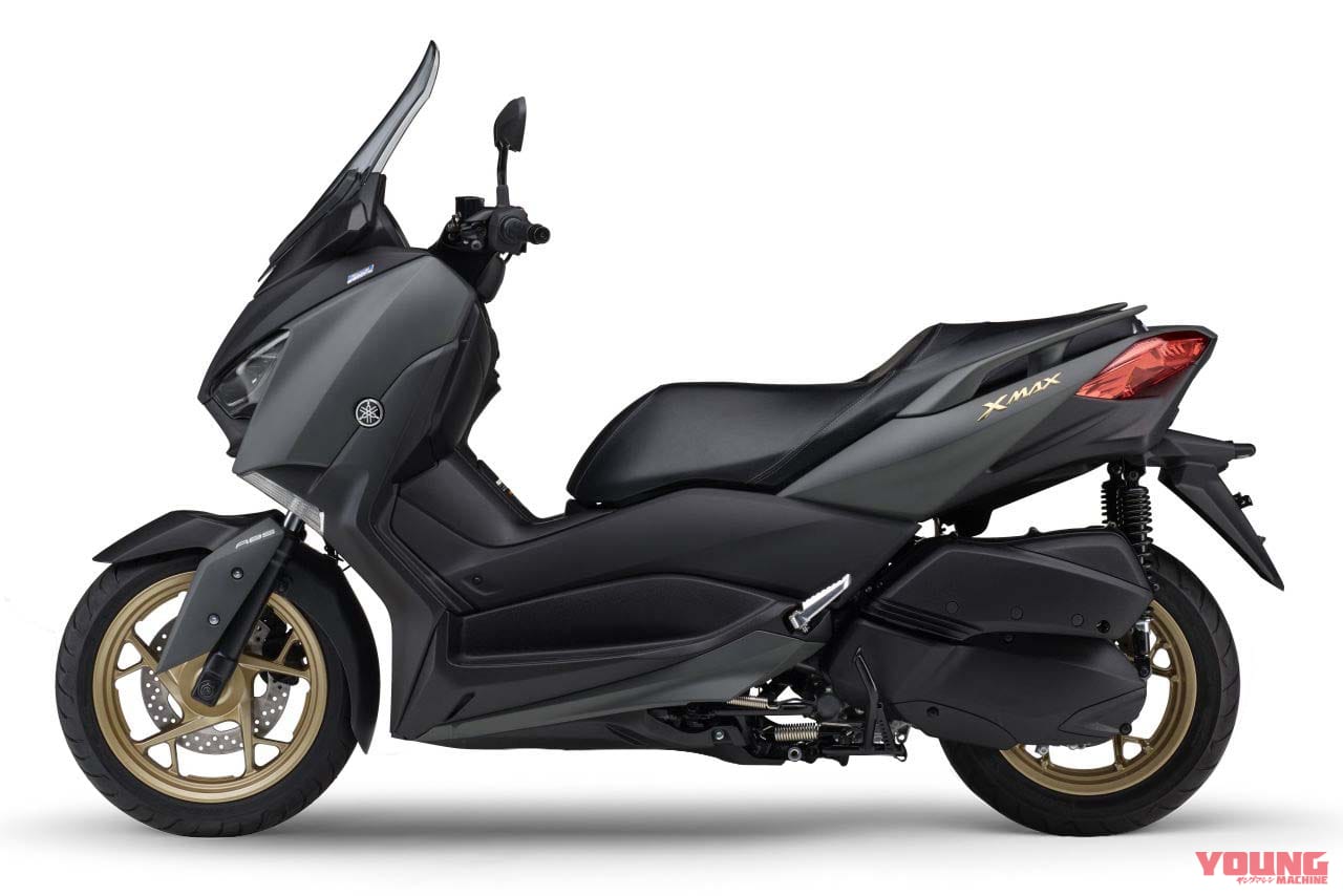 YAMAHA「XMAX ABS」マットグリーニッシュグレー|ヤマハ「XMAX」に2020年ニューカラー追加、カラーバリエーションを5色に拡大