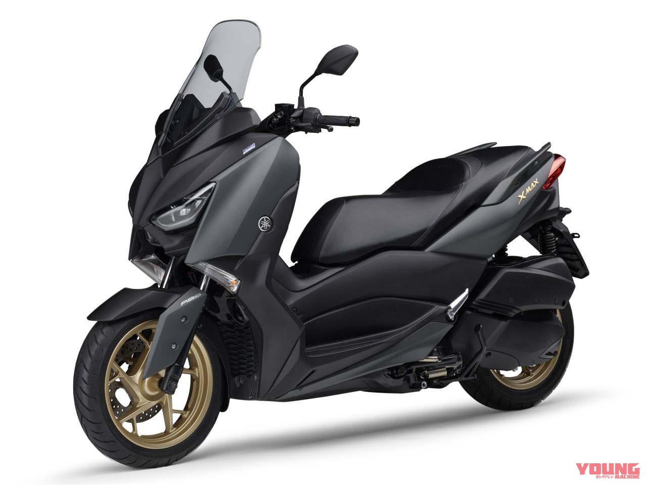 YAMAHA「XMAX ABS」マットグリーニッシュグレー|ヤマハ「XMAX」に2020年ニューカラー追加、カラーバリエーションを5色に拡大